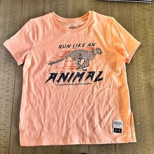 Womens Orange Under Armour Running Cheetah Size Medium